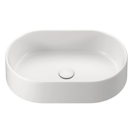 ALUCA PILL ABOVE COUNTER BASIN 510X310MM NO O/F 0TH RB8010MW MATTE WHITE
