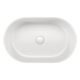 ALUCA PILL ABOVE COUNTER BASIN 510X310MM NO O/F 0TH RB8010MW MATTE WHITE