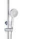 CHRIS DUAL RAIL SHOWER SYSTEM UPGRADE SRD2-SH15-HS18 CHROME