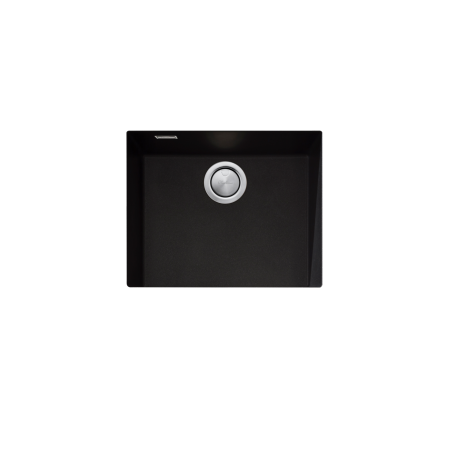 SANTORINI LARGE BOWL UNDERMOUNT SINK ST-BL1550U OF BLACK