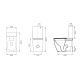 ENEO TOILET SUITE – BACK INLET ONLY EN04117 WHITE