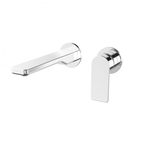 KIBO WALL MOUNT 200MM SPOUT BASIN MIXER EXT. PART *REQUIRES ARB0120* KB014225 CHROME