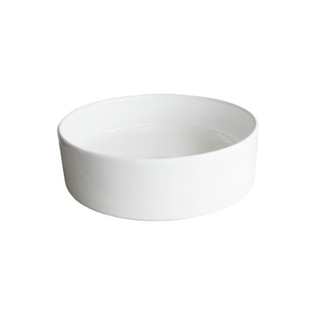 XONI 400 THIN ROUND ABOVE COUNTER BASIN XN04621 GLOSS WHITE