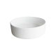 XONI 400 THIN ROUND ABOVE COUNTER BASIN XN04621 GLOSS WHITE