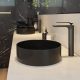 XONI 400MM ROUND ABOVE COUNTER BASIN (NO O/F) XN04621.MB MATTE BLACK