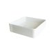 XONI 400 THIN SQUARE ABOVE COUNTER BASIN XN04632 GLOSS WHITE