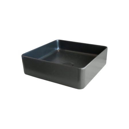 XONI 400 THIN SQUARE ABOVE COUNTER BASIN XN04632.MB MATTE BLACK