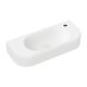 MINKA SOLID SURFACE WALL BASIN 1TH CSB310-1 MATTE WHITE