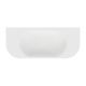 MINKA SOLID SURFACE WALL BASIN 0TH CSB310 MATTE WHITE