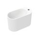 ARI SOLID SURFACE WALL BASIN 1TH CSB311-1 MATTE WHITE