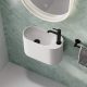 ARI SOLID SURFACE WALL BASIN 1TH CSB311-1 MATTE WHITE