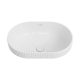 ELEANOR OVAL SEMI INSET BASIN RB469 GLOSS WHITE