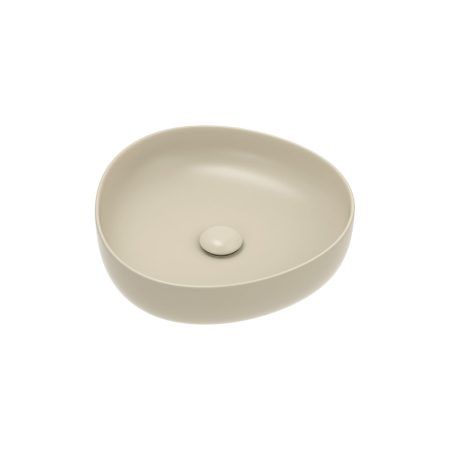 PEBBLE SMALL ABOVE COUNTER BASIN RB486MK MATTE KHAKI