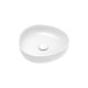 PEBBLE SMALL ABOVE COUNTER BASIN RB486W MATTE WHITE