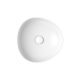 PEBBLE SMALL ABOVE COUNTER BASIN RB486W MATTE WHITE