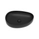 PEBBLE MEDIUM ABOVE COUNTER BASIN RB487B MATTE BLACK