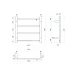 ROUND LADDER HEATED RAIL SR25MGM GUMETAL