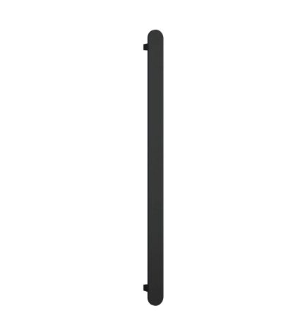VERTICAL SINGLE HEATED RAIL 12V VP900B MATTE BLACK