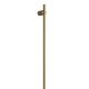 VERTICAL SINGLE HEATED RAIL VTH900BB BRUSHED BRASS