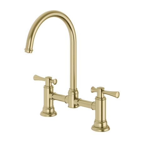CROMFORD EXPOSED SINK SET 134-1070-12-1 BRUSHED GOLD