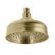 CROMFORD SHOWER ROSE 134-5000-12 BRUSHED GOLD