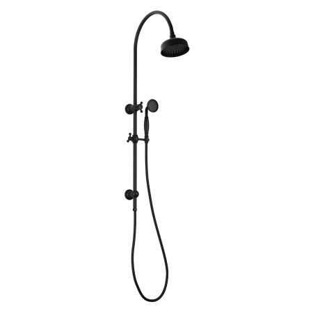 CROMFORD TWIN SHOWER 134-6510-10 MATTE BLACK