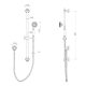 CROMFORD RAIL SHOWER 134-6810-40 BRUSHED NICKEL