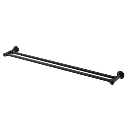 CROMFORD DOUBLE TOWEL RAIL 800MM 134-8130-10 MATTE BLACK