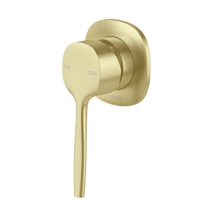 VASK SWITCHMIX SHOWER/WALL MIXER (COMPLETE KIT) 139-2800-12-1 BRUSHED GOLD