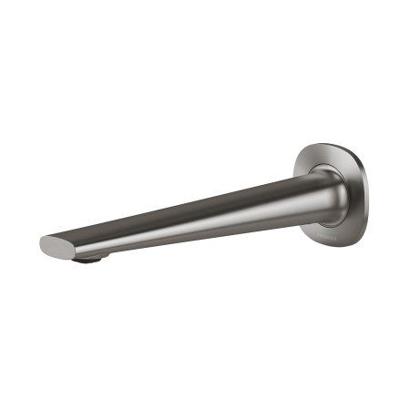 VASK WALL BASIN/BATH OUTLET 200MM 139-7610-31-1 BRUSHED CARBON