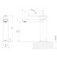 VASK BASIN MIXER 139-7700-31-1 BRUSHED CARBON