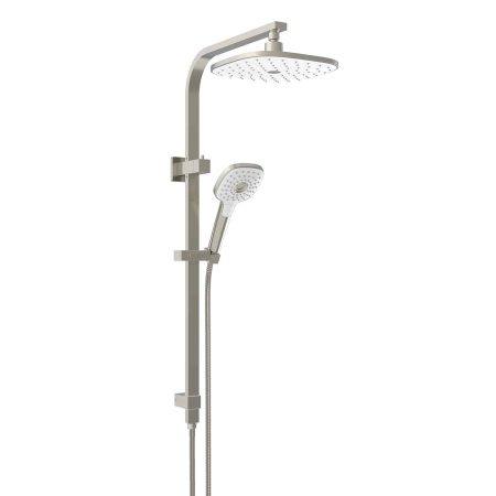 CORBAN TWIN RAIL SHOWER 193003BN BRUSHED NICKEL