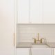 NOVI 50×46 FINE FIRECLAY FARMHOUSE BUTLER SINK NO503FS-MW MATTE WHITE