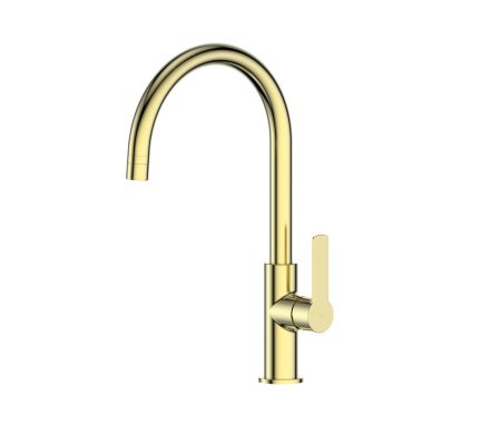 ASTRO II GOOSENECK SINK MIXER LF254283BB BRUSHED BRASS