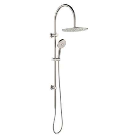 EMPIRE SLIM CURVED TWIN SHOWER 455110BN BRUSHED NICKEL