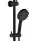 EMPIRE SLIM CURVED TWIN SHOWER 455110B MATTE BLACK