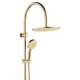 EMPIRE SLIM CURVED TWIN SHOWER 455110UB URBAN BRASS