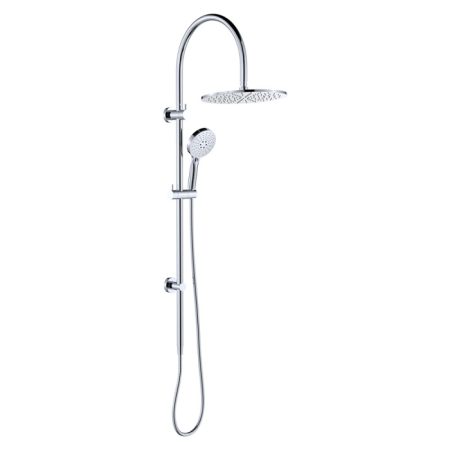 EMPIRE SLIM CURVED TWIN SHOWER 455110 CHROME