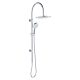 EMPIRE SLIM CURVED TWIN SHOWER 455110 CHROME
