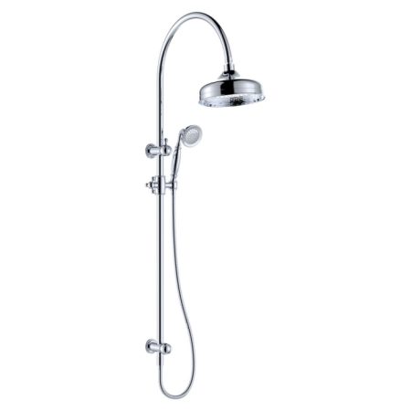 LILLIAN TWIN SHOWER 455114 CHROME