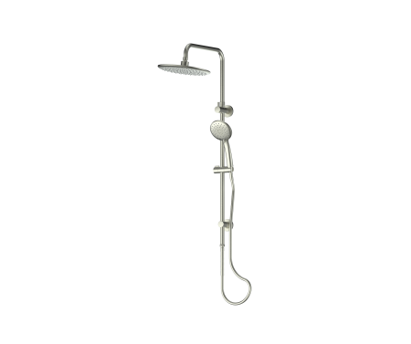 OAKLEY TWIN RAIL SHOWER 191003BN BRUSHED NICKEL