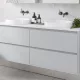 GRANGE 900MM WALL HUNG VANITY GRA-V-900-C-SSU-W