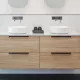 GRANGE 900MM WALL HUNG VANITY GRA-V-900-C-SSU-W