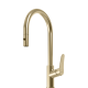 VERONA PULL OUT GOOSE NECK SPRAY MIXER VA306503CG-P CLASSIC GOLD