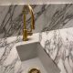 CUISINE 30×46 INSET FINE FIRECLAY SINK CU30FS WHITE GLOSS