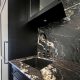 CUISINE 46×46 INSET FINE FIRECLAY SINK CU46FS-MB MATTE BLACK