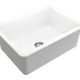 CUISINE 68×48 INSET FINE FIRECLAY SINK CU683FS-MW MATTE WHITE