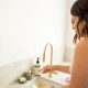 CUISINE 46×46 INSET FINE FIRECLAY SINK CU68FS WHITE GLOSS