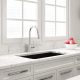 CUISINE 81×48 INSET FINE FIRECLAY SINK CU81FS-MB MATTE BLACK