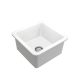 CUISINE 46×46 INSET FINE FIRECLAY SINK CU463FS-MW MATTE WHITE